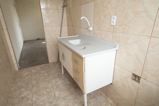 Cozinha de apartamento para alugar com 2 quartos, 55m² em Campo Grande, Rio de Janeiro