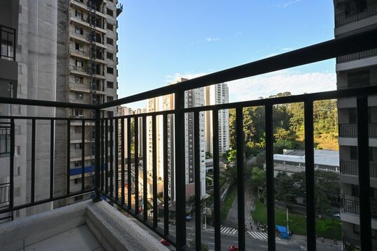 Varanda de apartamento à venda com 2 quartos, 37m² em Morumbi, São Paulo
