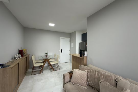Sala de apartamento à venda com 2 quartos, 50m² em Rudge Ramos, São Bernardo do Campo
