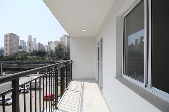 Varanda de apartamento à venda com 2 quartos, 43m² em Vila Andrade, São Paulo