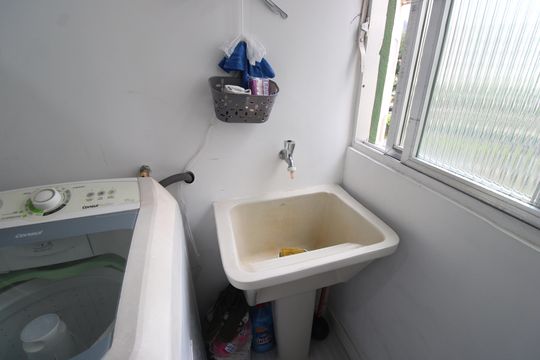 Área de serviço de apartamento para alugar com 1 quarto, 40m² em Barra Olímpica, Rio de Janeiro