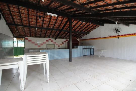 Área comum - Churrasqueira de apartamento para alugar com 1 quarto, 40m² em Barra Olímpica, Rio de Janeiro