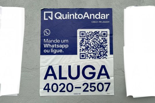 Placa de kitnet/studio para alugar com 1 quarto, 30m² em Morro das Pedras, Florianópolis