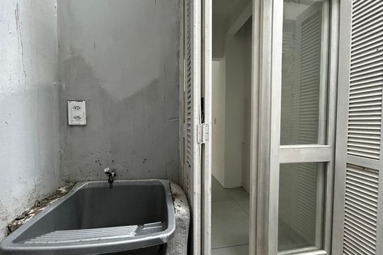 Área de Serviço de kitnet/studio para alugar com 1 quarto, 30m² em Morro das Pedras, Florianópolis