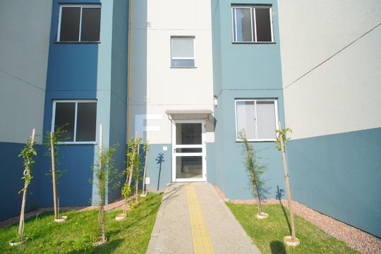 Fachada do bloco de apartamento para alugar com 2 quartos, 45m² em Canudos, Novo Hamburgo
