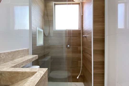Banheiro 1 de apartamento para alugar com 2 quartos, 52m² em Cidade das Flores, Osasco