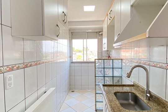 Cozinha - Área de Serviço de apartamento para alugar com 2 quartos, 52m² em Cidade das Flores, Osasco