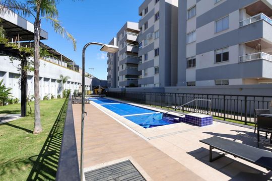 Área comum - Piscina de apartamento para alugar com 2 quartos, 52m² em Buritis, Belo Horizonte