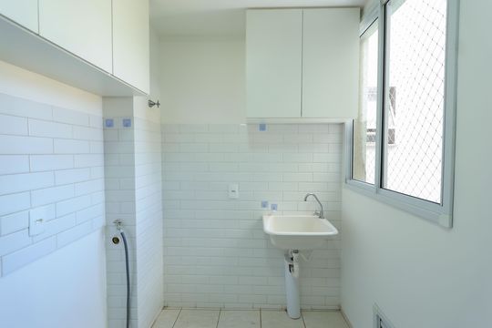 Área de Serviço de apartamento para alugar com 2 quartos, 52m² em Buritis, Belo Horizonte