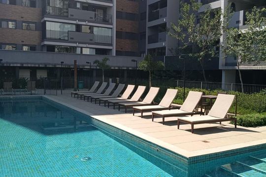 Área externa de apartamento à venda com 2 quartos, 60m² em Ferreira, São Paulo
