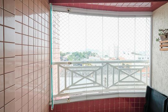 Varanda de apartamento para alugar com 3 quartos, 86m² em Santa Maria, São Caetano do Sul