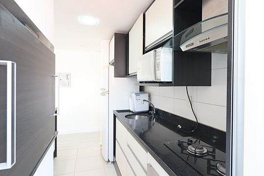 Cozinha de apartamento para alugar com 1 quarto, 41m² em Petrópolis, Porto Alegre