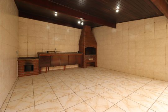 Área Gourmet de casa à venda com 3 quartos, 179m² em Vila Progresso, Santo André