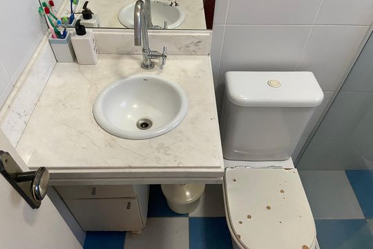 Banheiro Suíte 2 de casa para alugar com 3 quartos, 220m² em Jardim Jussara, São Paulo