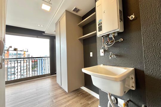Área de Serviço de apartamento para alugar com 2 quartos, 61m² em Vila Guarani, São Paulo