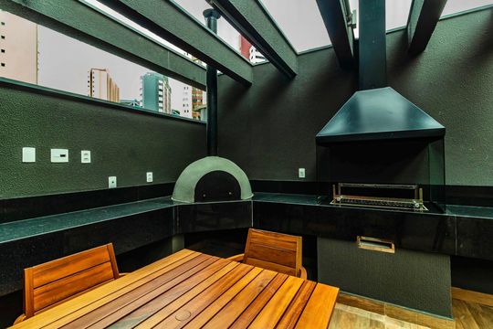 Área comum - Churrasqueira de apartamento para alugar com 2 quartos, 61m² em Vila Guarani, São Paulo