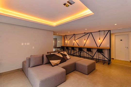 Área comum de apartamento para alugar com 2 quartos, 61m² em Vila Guarani, São Paulo