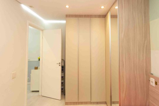 Quarto 02 de apartamento à venda com 2 quartos, 54m² em Vila Prudente, São Paulo