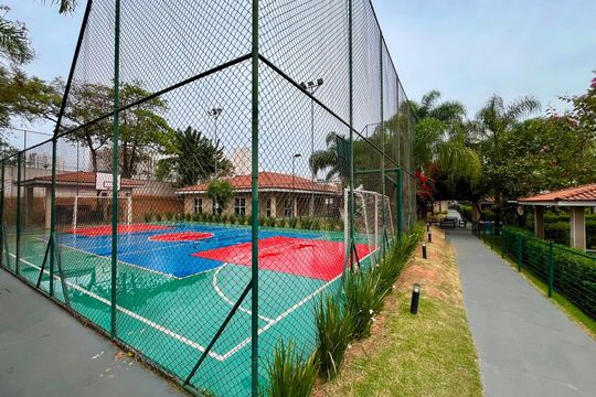 Área Comum - Quadra de apartamento para alugar com 2 quartos, 58m² em Vila Satúrnia, Campinas