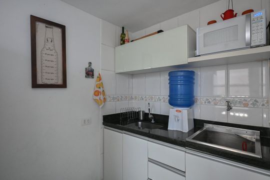 Cozinha de apartamento para alugar com 2 quartos, 87m² em Vila Andrade, São Paulo