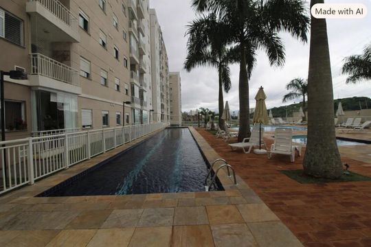 Área comum - Piscina de apartamento para alugar com 3 quartos, 65m² em Interlagos, São Paulo