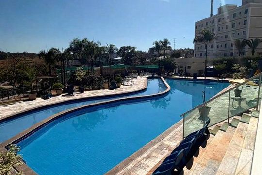 Área de serviço de apartamento para alugar com 2 quartos, 49m² em Camargos, Belo Horizonte