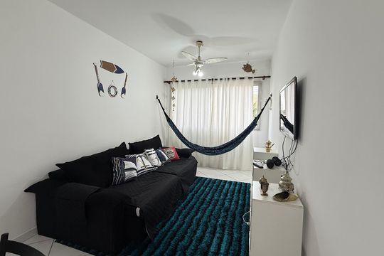 Apartamento para alugar com 1 quarto, 57m² em Jardim Asturias, Guarujá