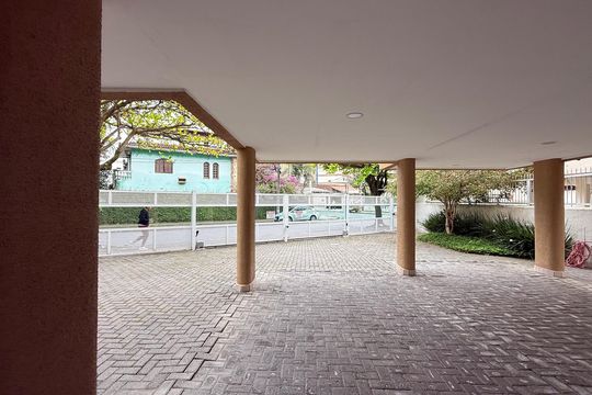 Fachada de apartamento para alugar com 1 quarto, 57m² em Jardim Asturias, Guarujá