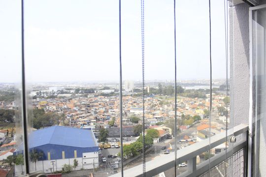 Varanda gourmet de apartamento à venda com 2 quartos, 62m² em Vila Barros, Guarulhos