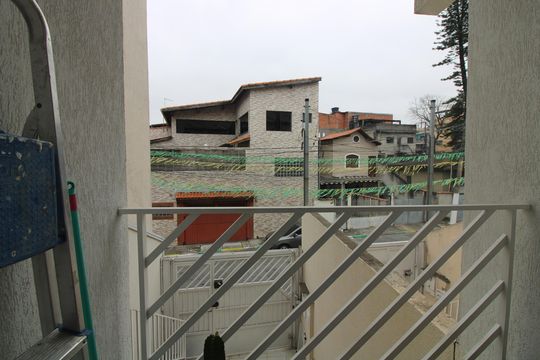 Varanda da Sala de casa para alugar com 3 quartos, 110m² em Vila Granada, São Paulo