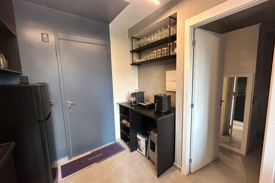 Apartamento para alugar com 1 quarto, 27m² em Campo Belo, São Paulo