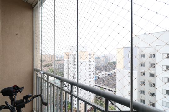 Varanda de apartamento à venda com 2 quartos, 58m² em Lapa de Baixo, São Paulo