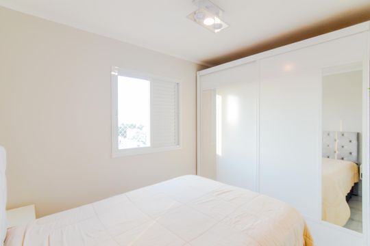 Quarto 2 - Suíte de apartamento à venda com 2 quartos, 60m² em Ponte Grande, Guarulhos