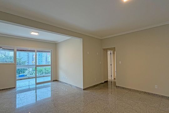 Sala de apartamento para alugar com 3 quartos, 200m² em Boqueirão, Santos