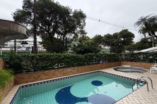 Área comum de apartamento para alugar com 3 quartos, 200m² em Boqueirão, Santos