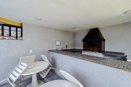 Área comum - Churrasqueira de apartamento para alugar com 3 quartos, 114m² em Vila Gomes Cardim, São Paulo