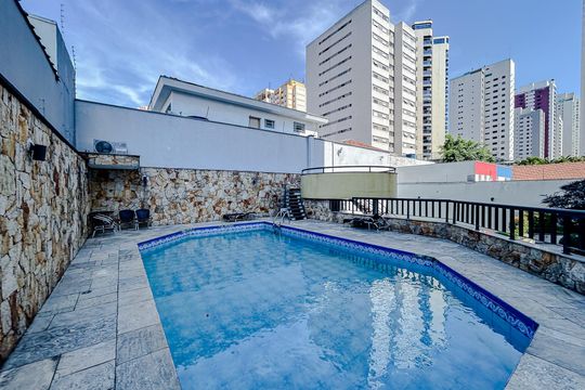 Área comum - Piscina de apartamento para alugar com 3 quartos, 114m² em Vila Gomes Cardim, São Paulo