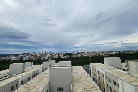 Vista de apartamento para alugar com 2 quartos, 55m² em Tijuca, Contagem