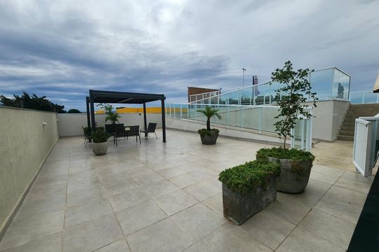 Área externa de apartamento para alugar com 2 quartos, 55m² em Tijuca, Contagem