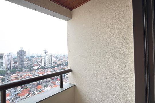 Sacada da Suíte de apartamento para alugar com 2 quartos, 60m² em Mooca, São Paulo