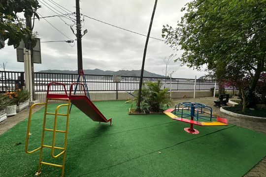Área comum - Playground de apartamento para alugar com 1 quarto, 29m² em Itararé, São Vicente