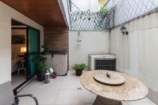 Varanda da Sala de apartamento à venda com 2 quartos, 93m² em Grajaú, Rio de Janeiro