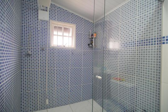 Banheiro da Suíte de casa à venda com 3 quartos, 125m² em Feitoria, São Leopoldo