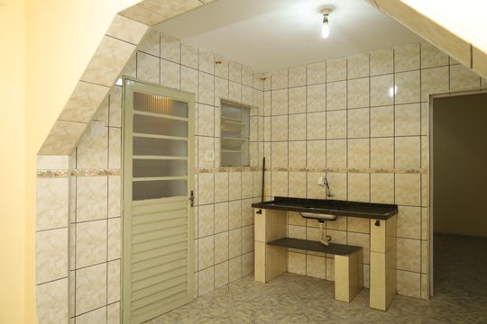 Cozinha de casa para alugar com 1 quarto, 55m² em Jardim Nossa Senhora do Carmo, São Paulo