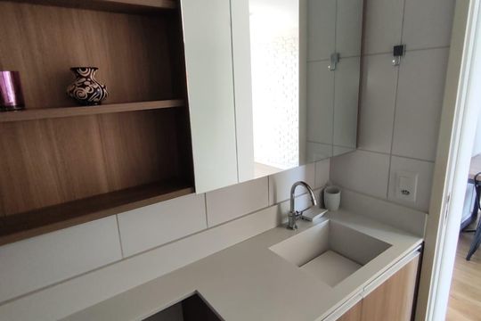 Banheiro de apartamento à venda com 1 quarto, 40m² em Mooca, São Paulo
