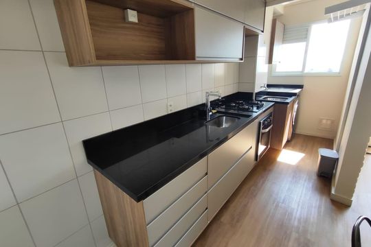 Cozinha de apartamento à venda com 1 quarto, 40m² em Mooca, São Paulo