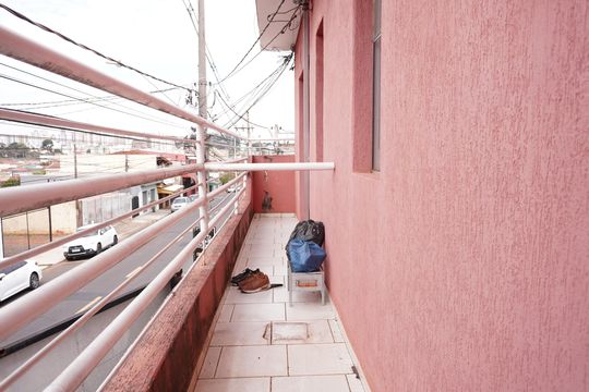 Varanda do studio de kitnet/studio para alugar com 1 quarto, 50m² em Jardim Paulistano, São Carlos
