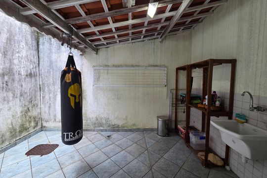 Área de Serviço de apartamento para alugar com 2 quartos, 132m² em Canto do Forte, Praia Grande