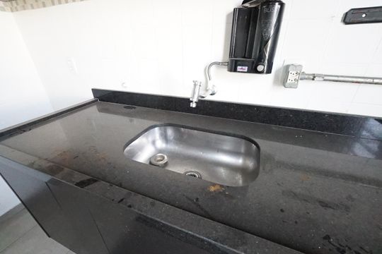 Cozinha de apartamento para alugar com 1 quarto, 74m² em Vila Mariana, São Paulo