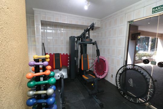 Área comum - Academia de apartamento para alugar com 3 quartos, 57m² em Parque Savoy City, São Paulo